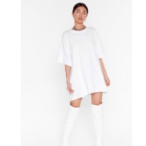 Nasty gal white T shirt
